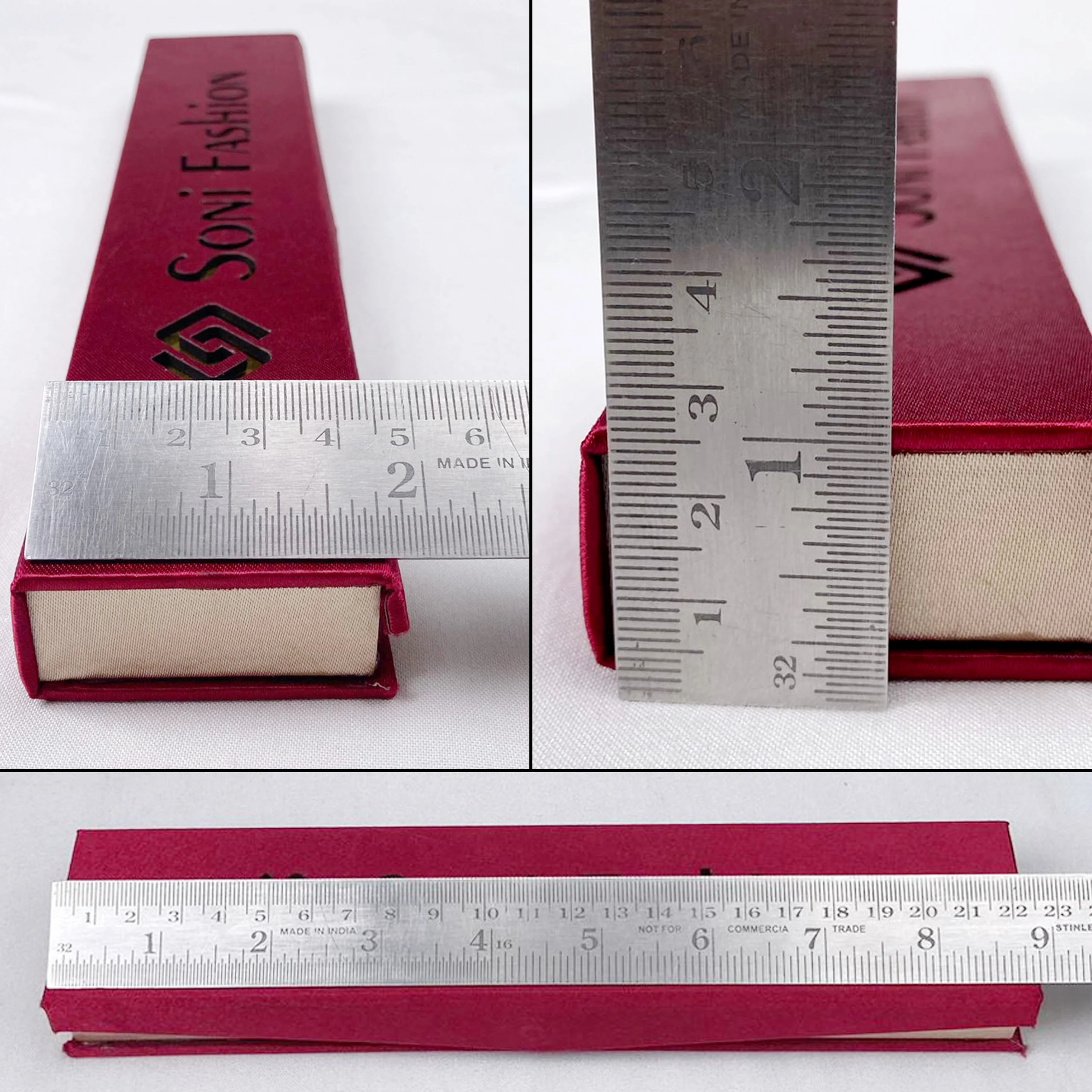 9x2 Inch Box for Bracelet - Imported Velvet Premium Jewellery Box - Image 3