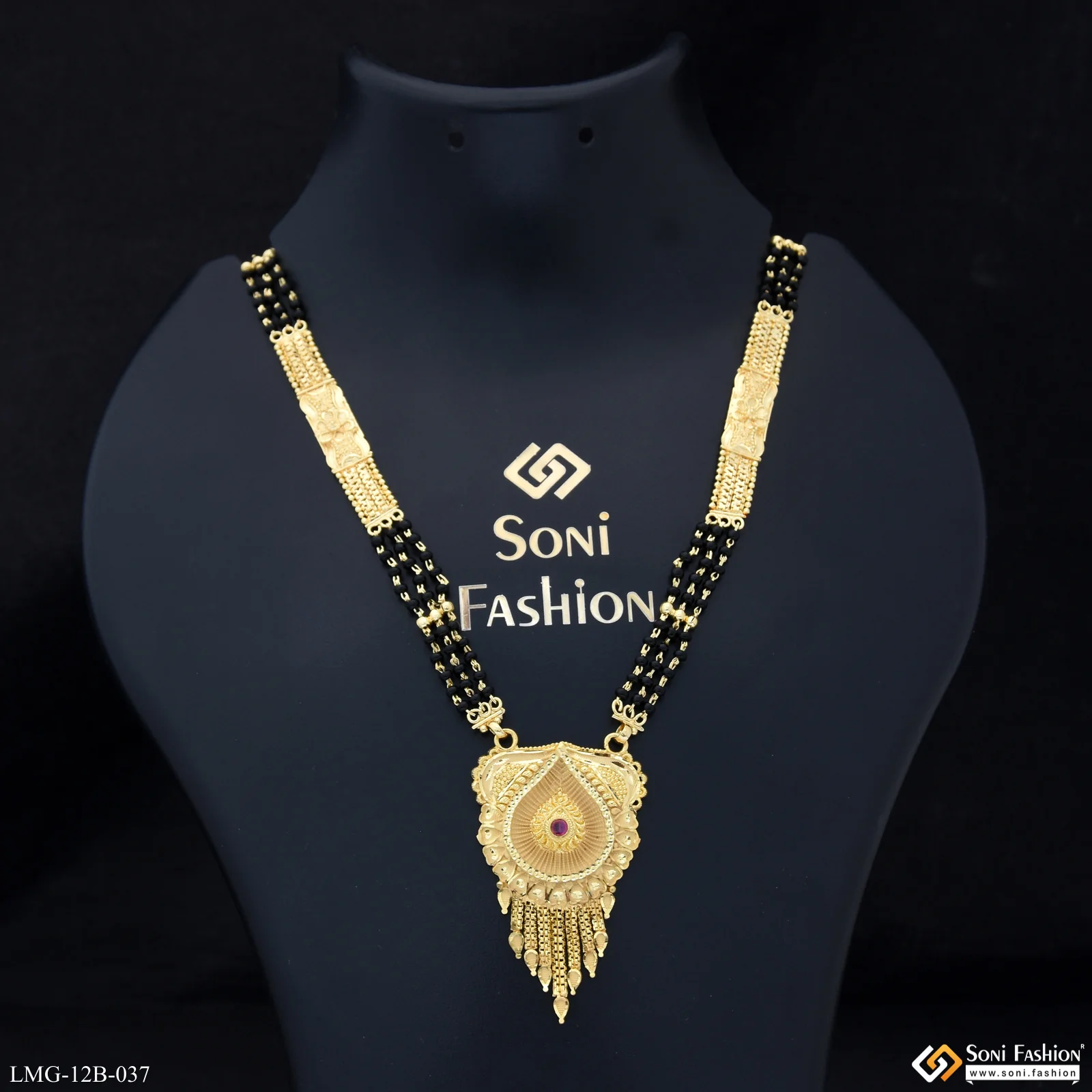 Radiant Design Gold Plated Mangalsutra for Women - Style A683 - Image 4