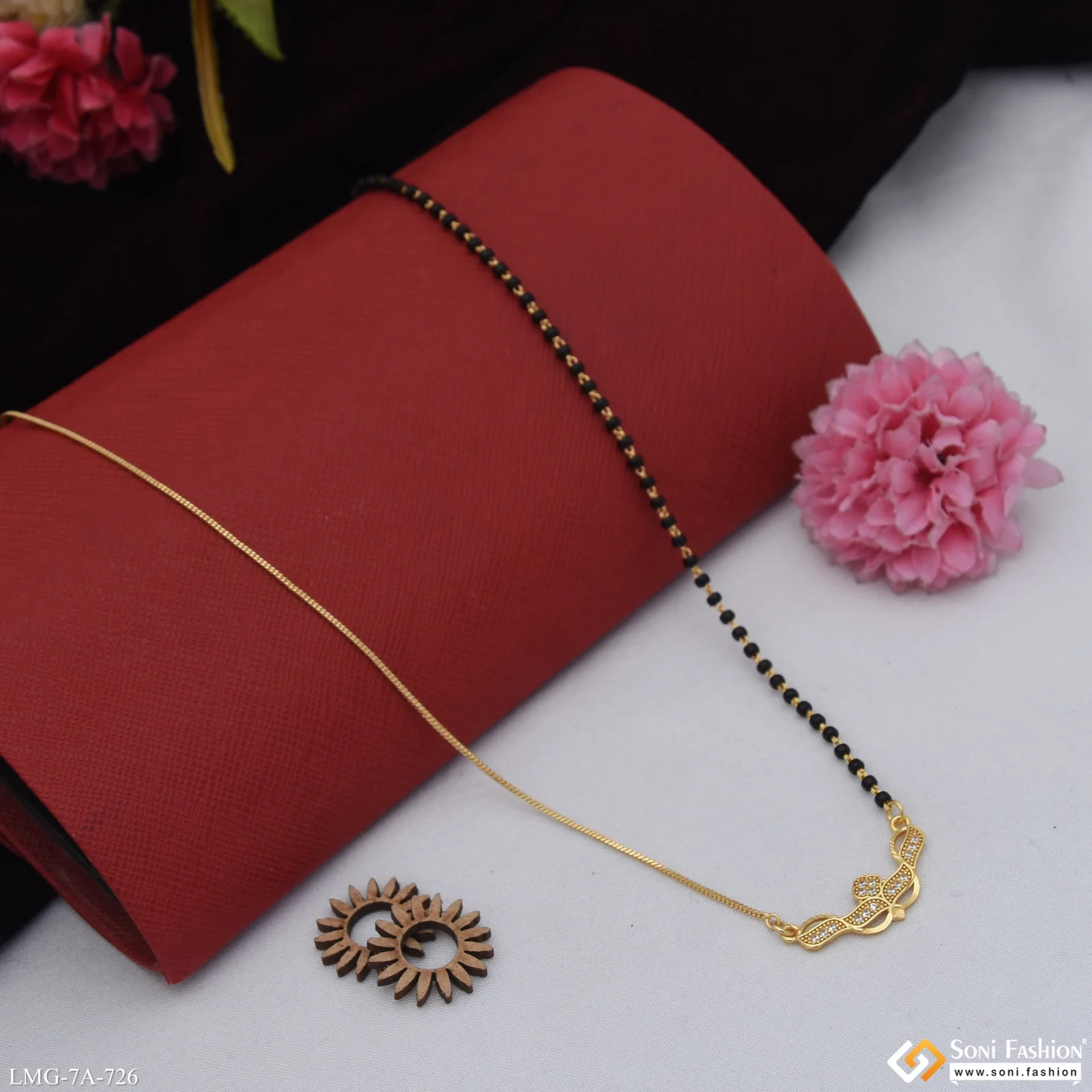 Radiant Design Gold Plated Mangalsutra for Women - Style A726 - Image 3