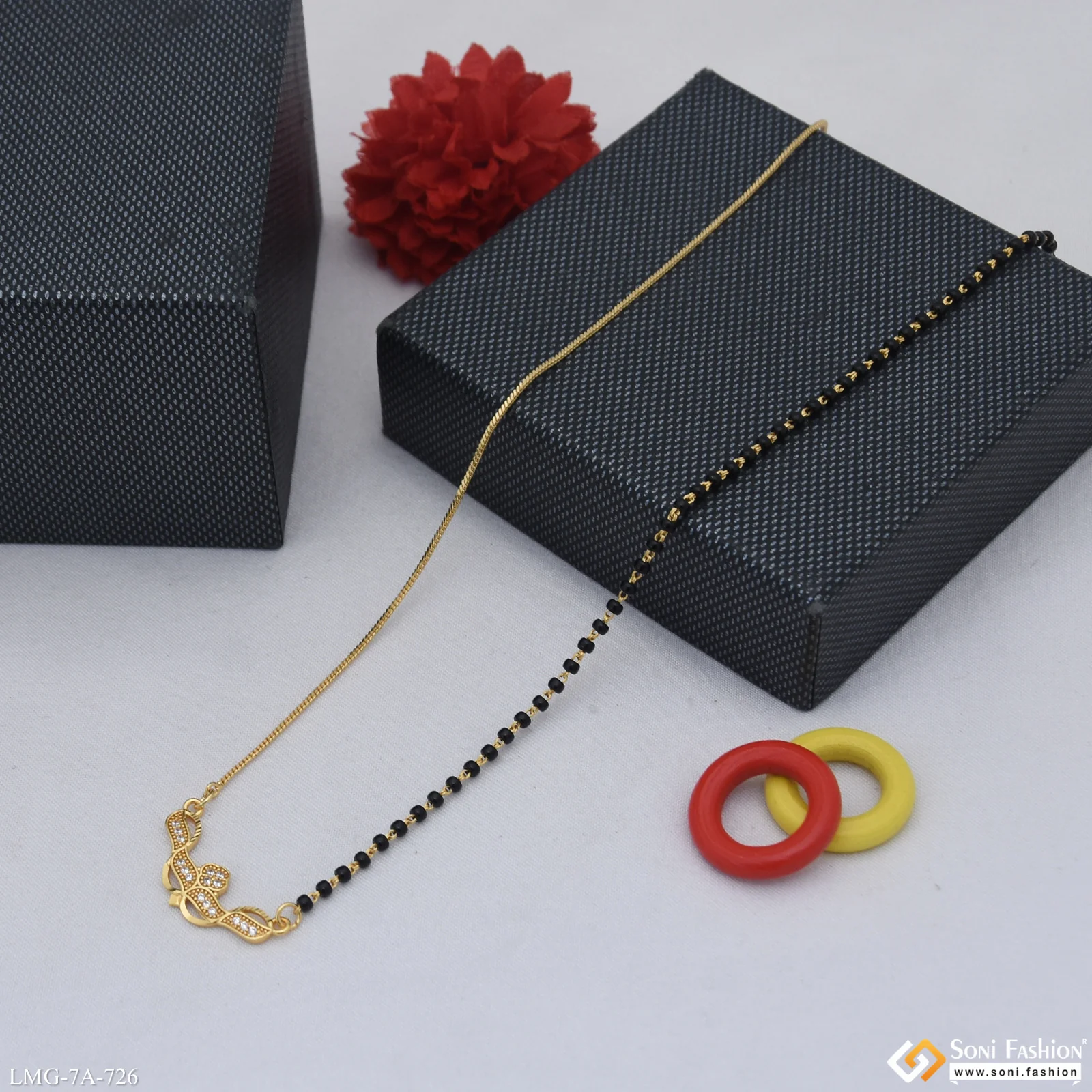 Radiant Design Gold Plated Mangalsutra for Women - Style A726 - Image 4