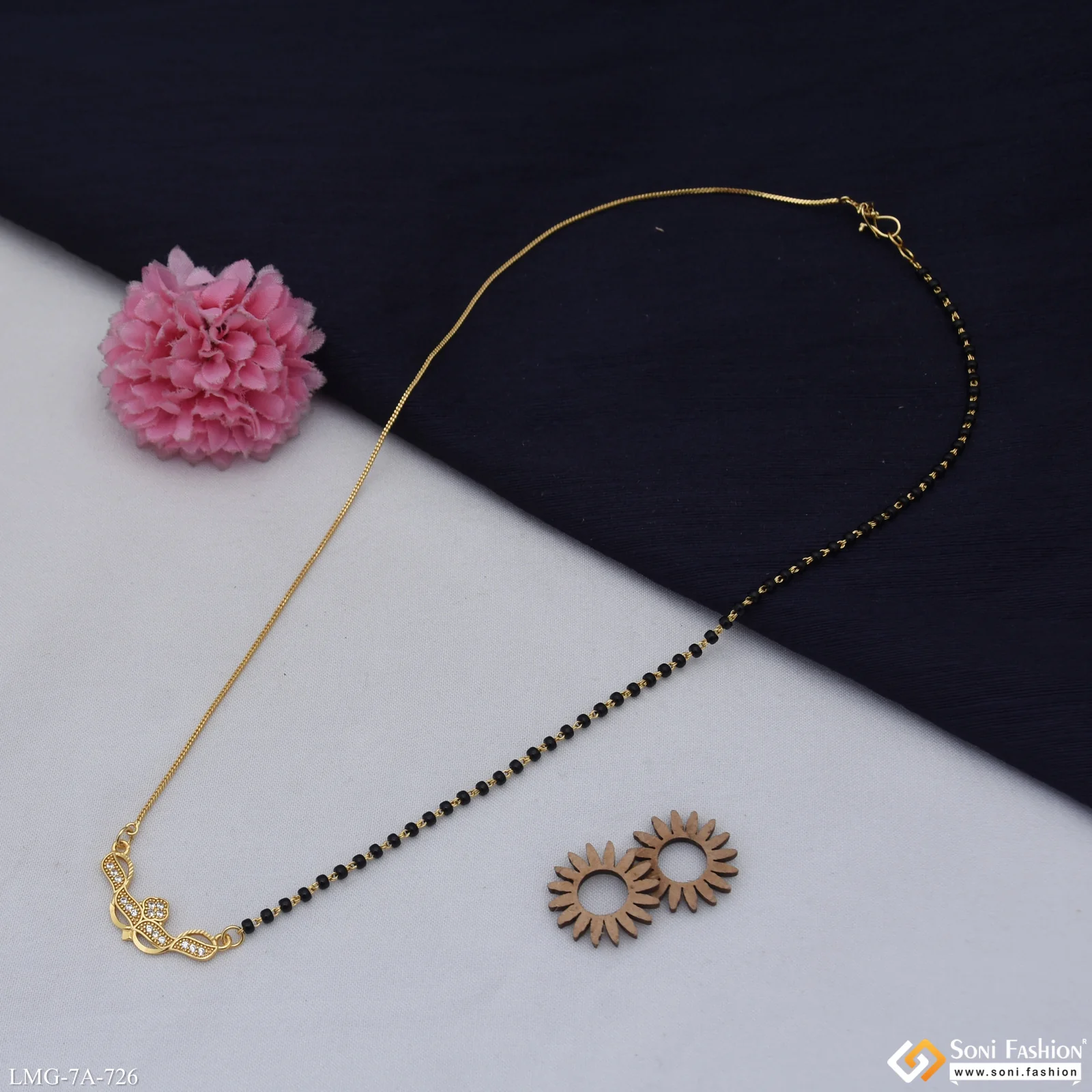 Radiant Design Gold Plated Mangalsutra for Women - Style A726 - Image 5