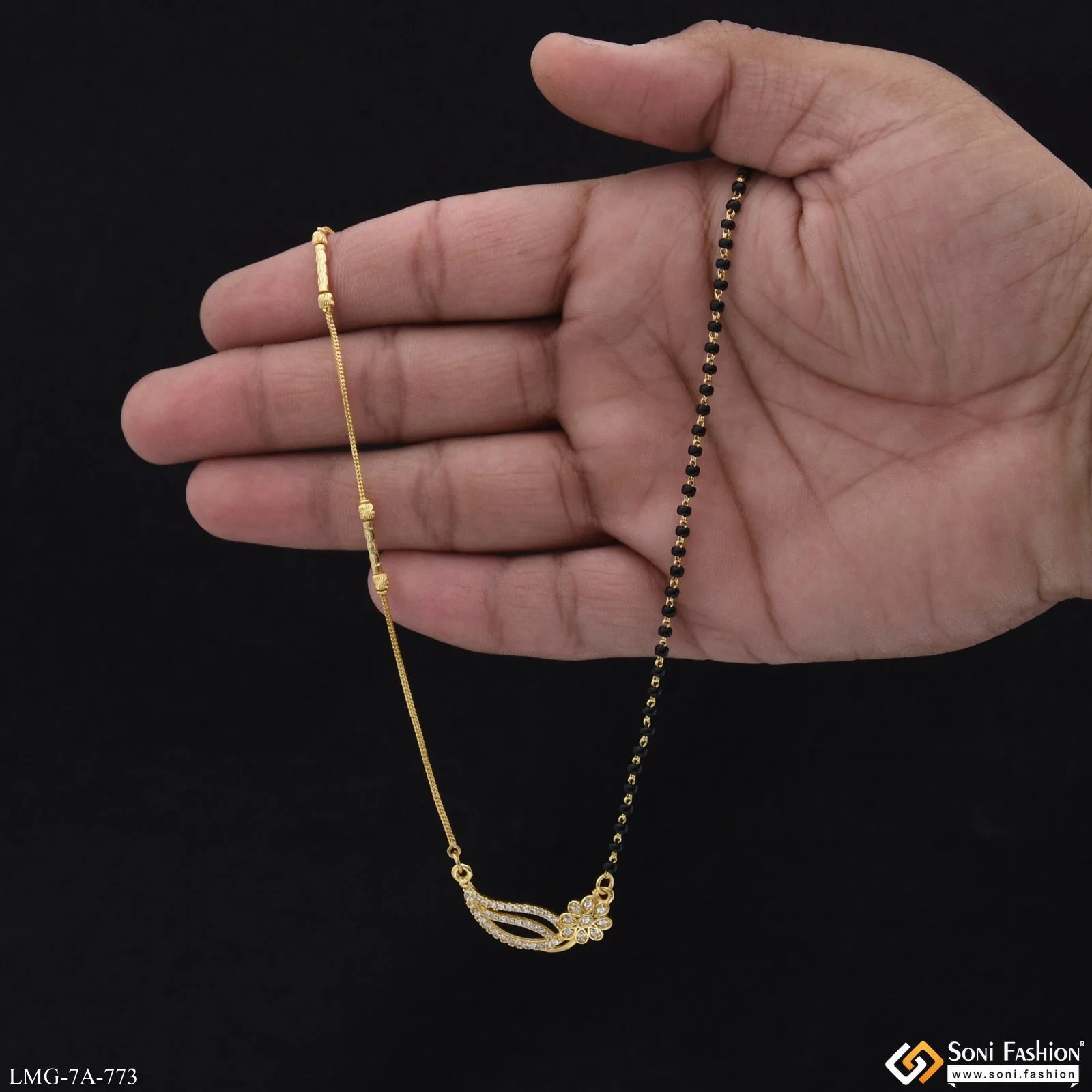 Radiant Design Gold Plated Mangalsutra for Women - Style A773 - Image 2