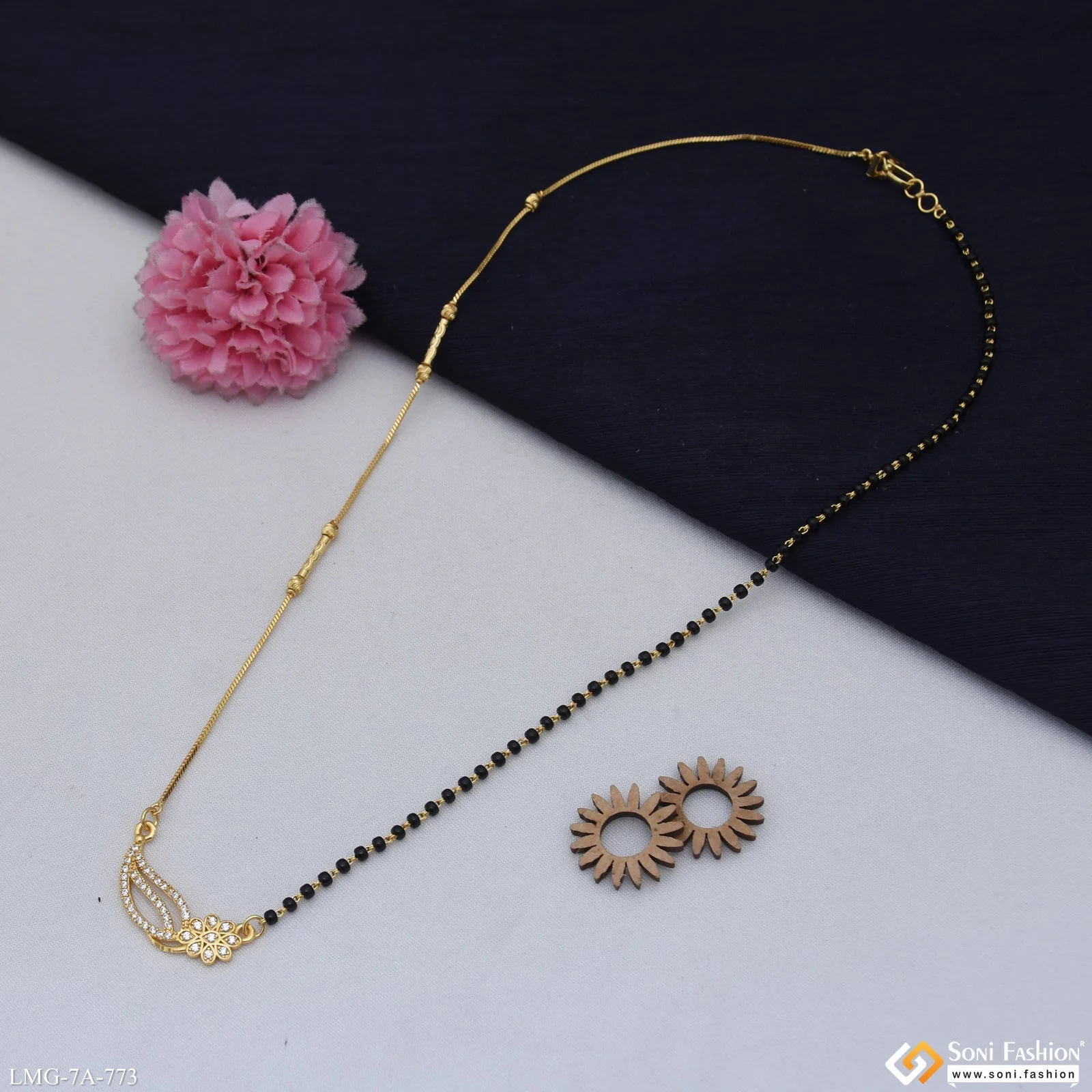 Radiant Design Gold Plated Mangalsutra for Women - Style A773 - Image 4