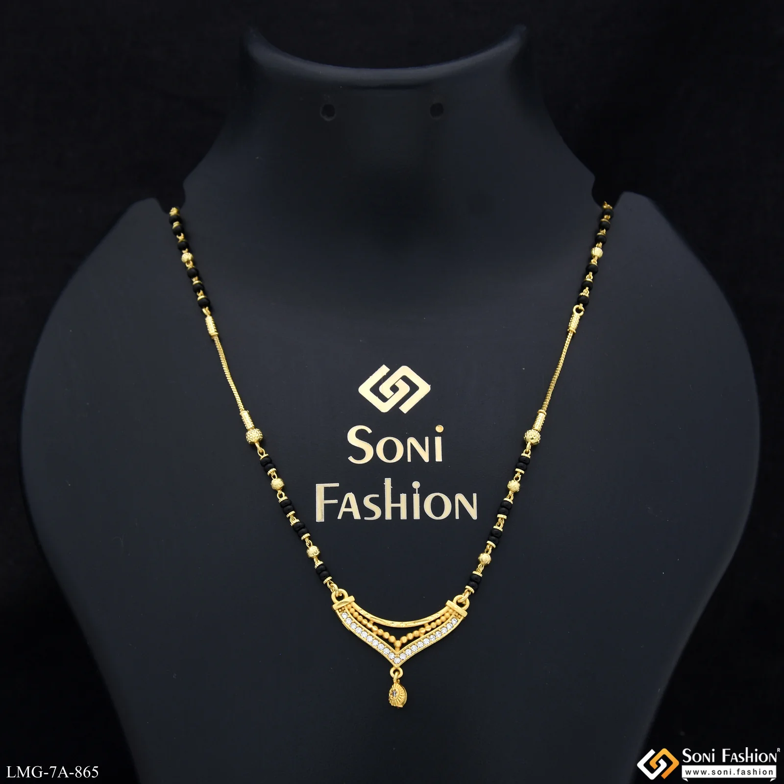 Radiant Design Gold Plated Mangalsutra for Women - Style A865