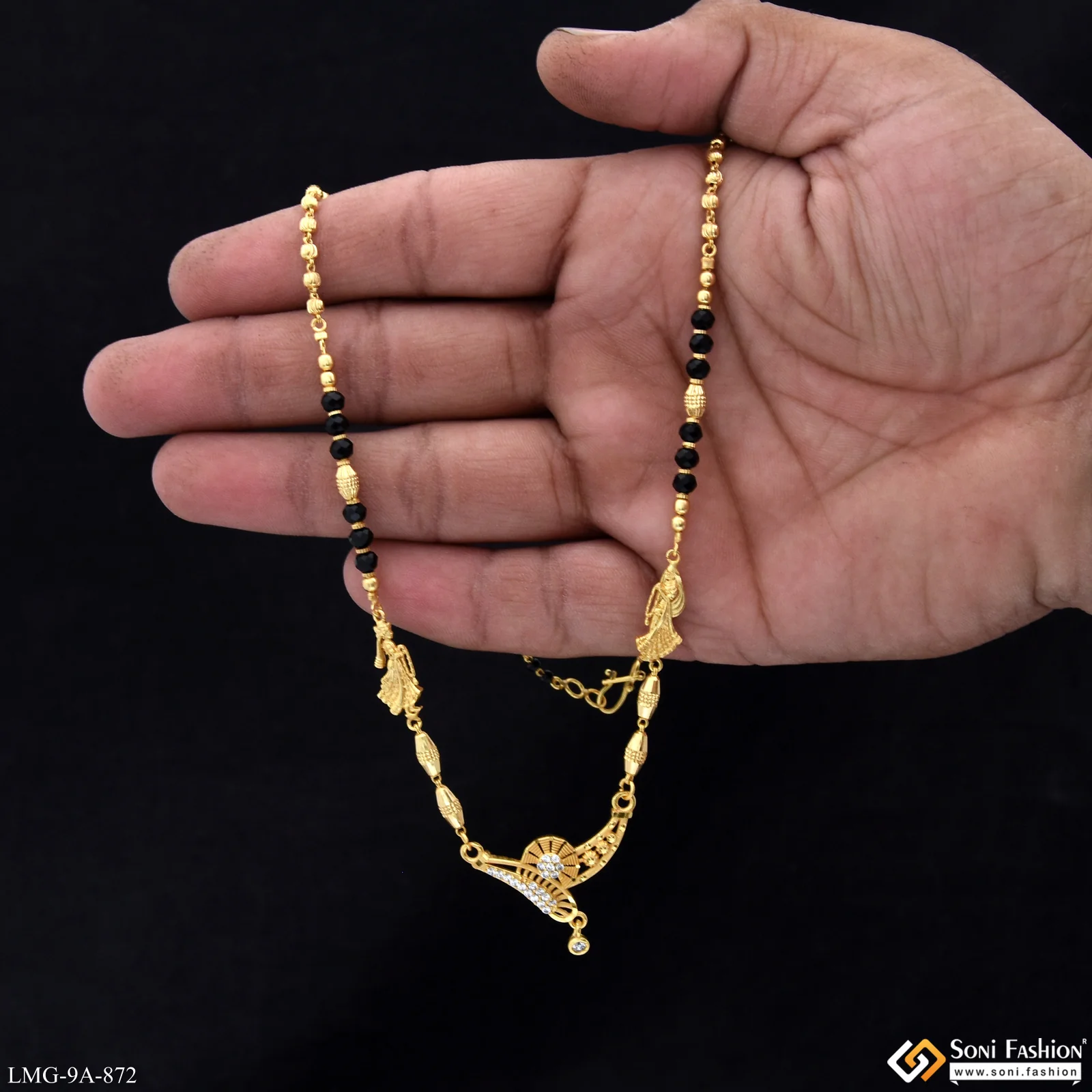 Radiant Design Gold Plated Mangalsutra for Women - Style A872 - Image 2