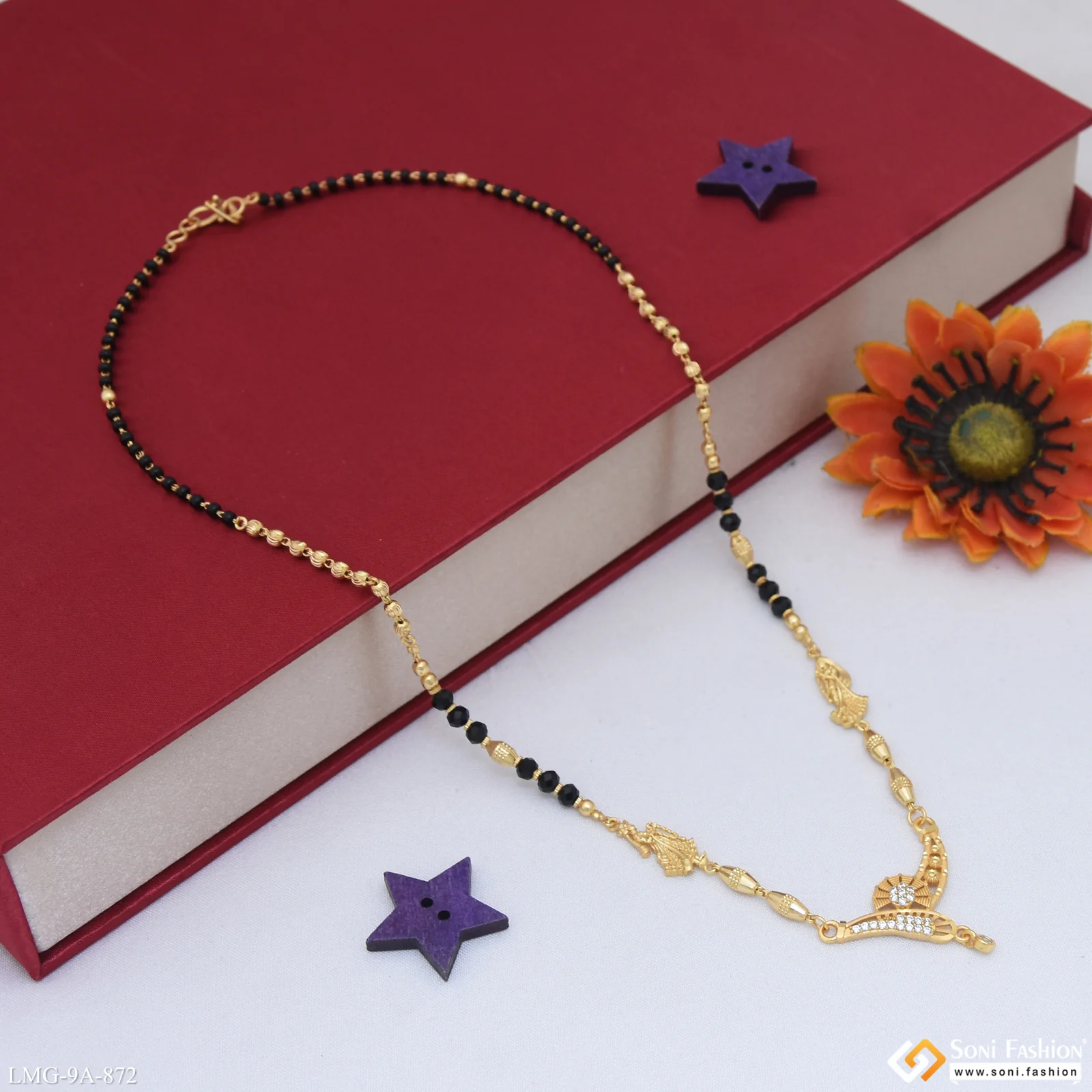 Radiant Design Gold Plated Mangalsutra for Women - Style A872 - Image 4