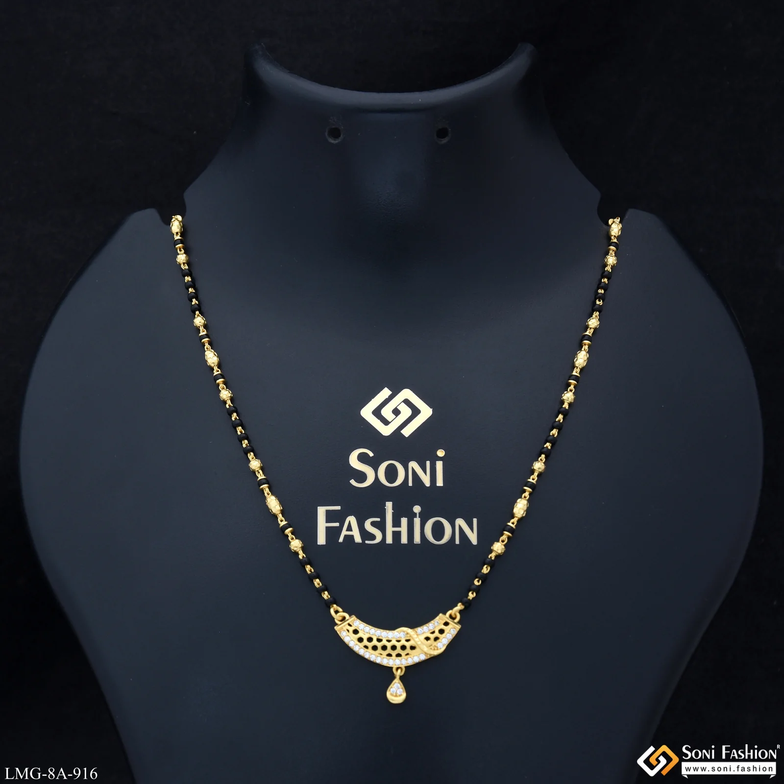 Radiant Design Gold Plated Mangalsutra for Women - Style A916