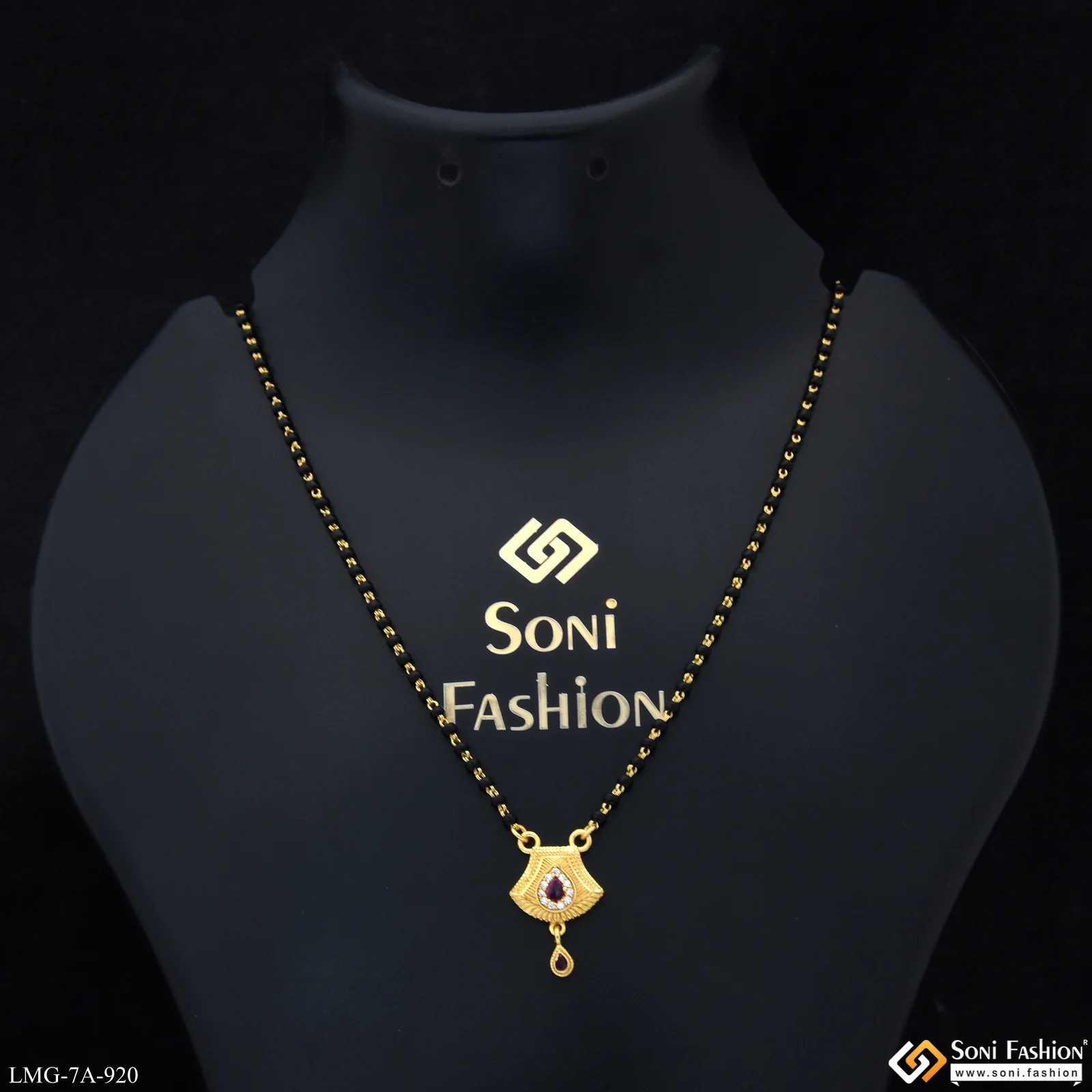 Stunning Design Gold Plated Mangalsutra for Women - Style A920