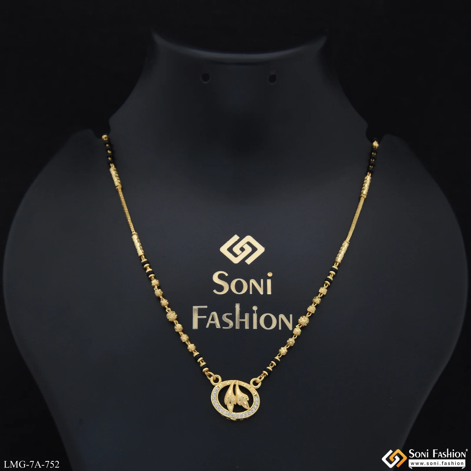 Superior Quality Gold Plated Mangalsutra for Women - Style A752