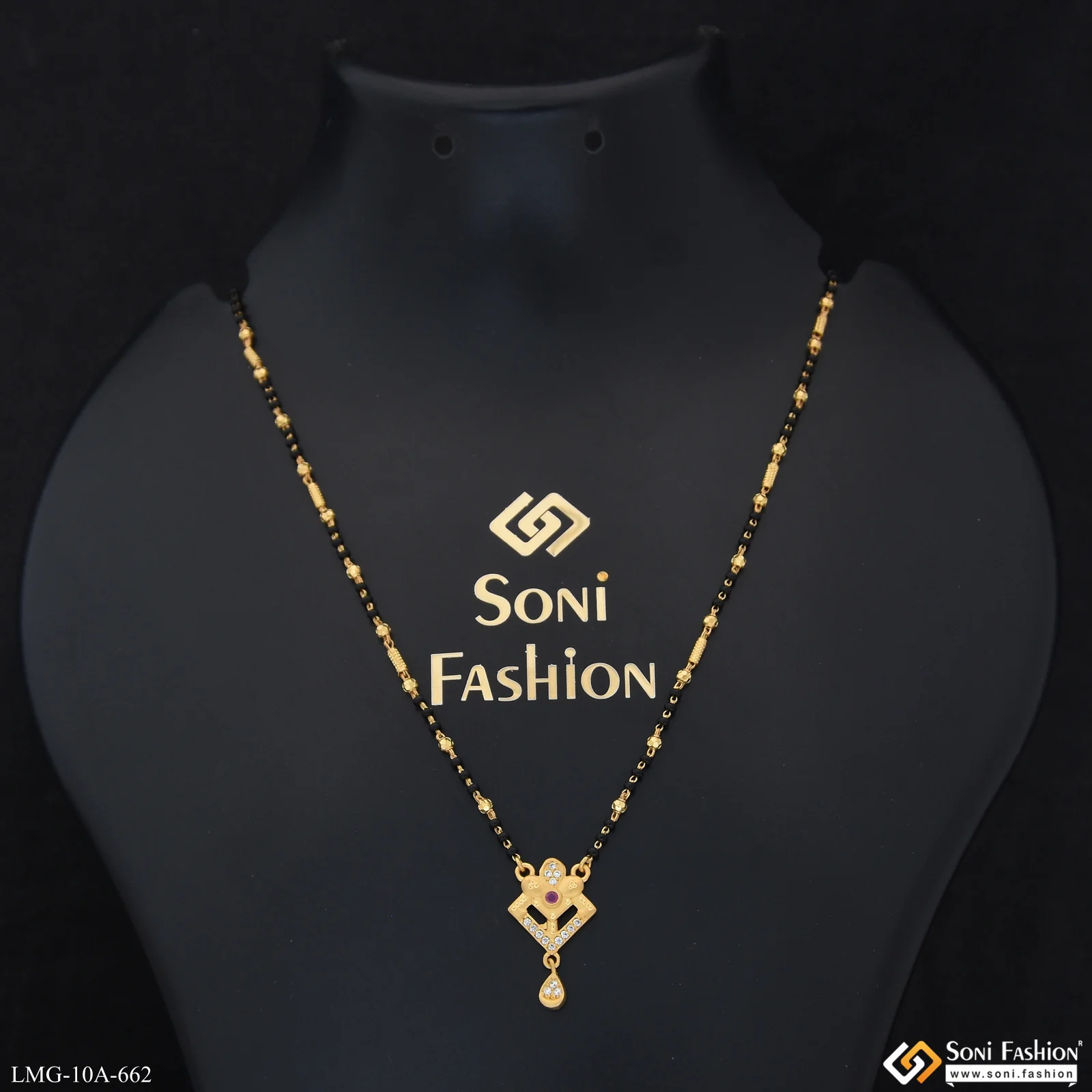 Unique Design Gold Plated Mangalsutra for Women - Style A662