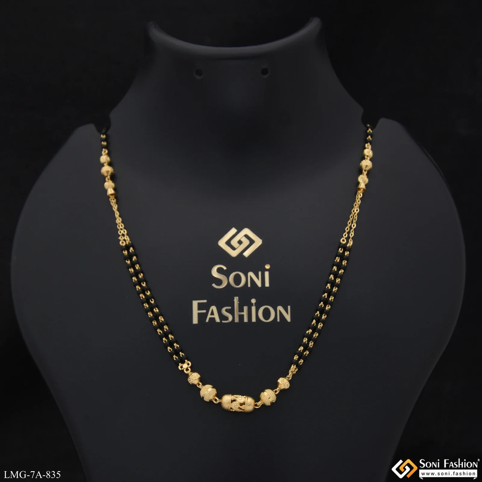 Unique Design Gold Plated Mangalsutra for Women - Style A835